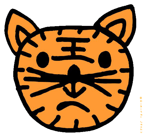 Tiger artwork of Digital laohu